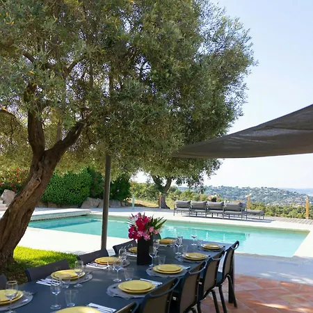 Bastide With Panoramic Views Of Saint-tropez *